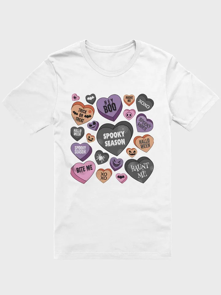 Halloween Candy Hearts Tee product image (1)