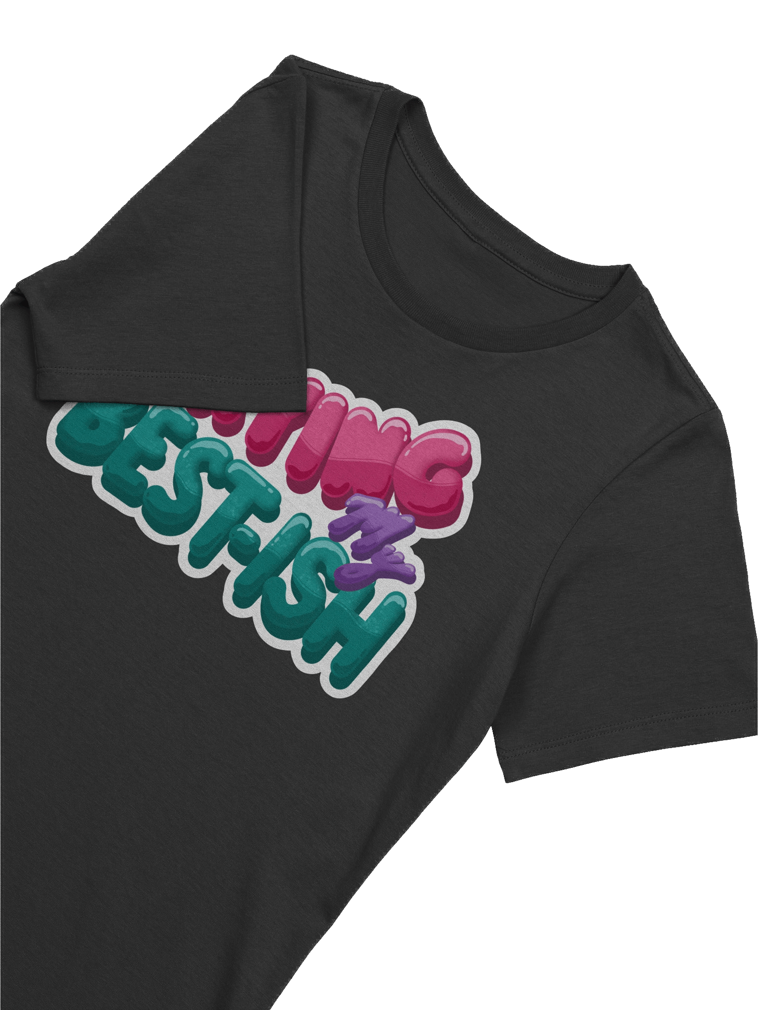 “TRYING MY BEST-ISH” - Kawaiifiti Style - Women's Relaxed-fit T-Shirt (Dark) product image (5)