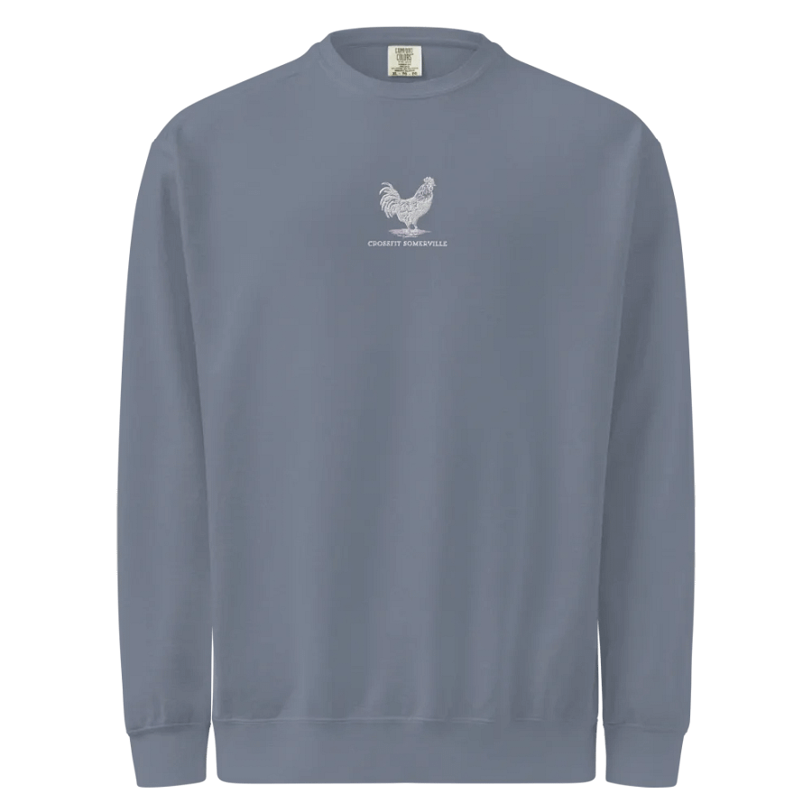 CFSV OG Chicken Sweatshirt - Embroidered White (Comfort Colors) product image (5)