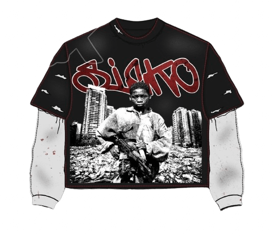 Sicko long sleeves acid distressed shirt product image (1)