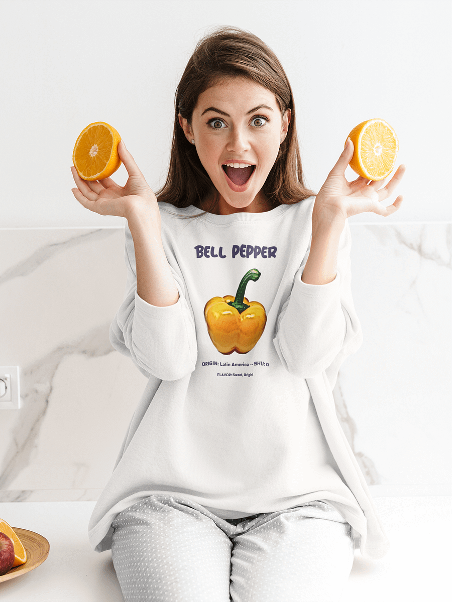 Vibrant Bell Pepper Crewneck Sweatshirt product image (45)