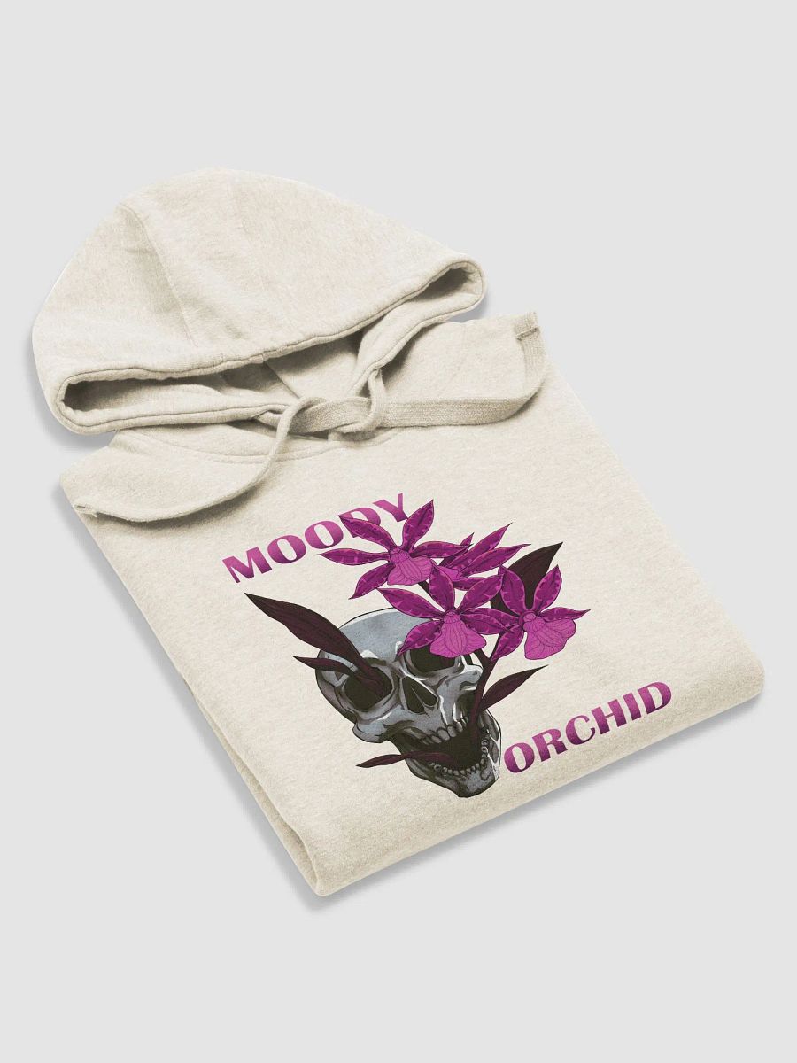 Moody Orchid Skull & Magenta Floral Hoodie product image (5)
