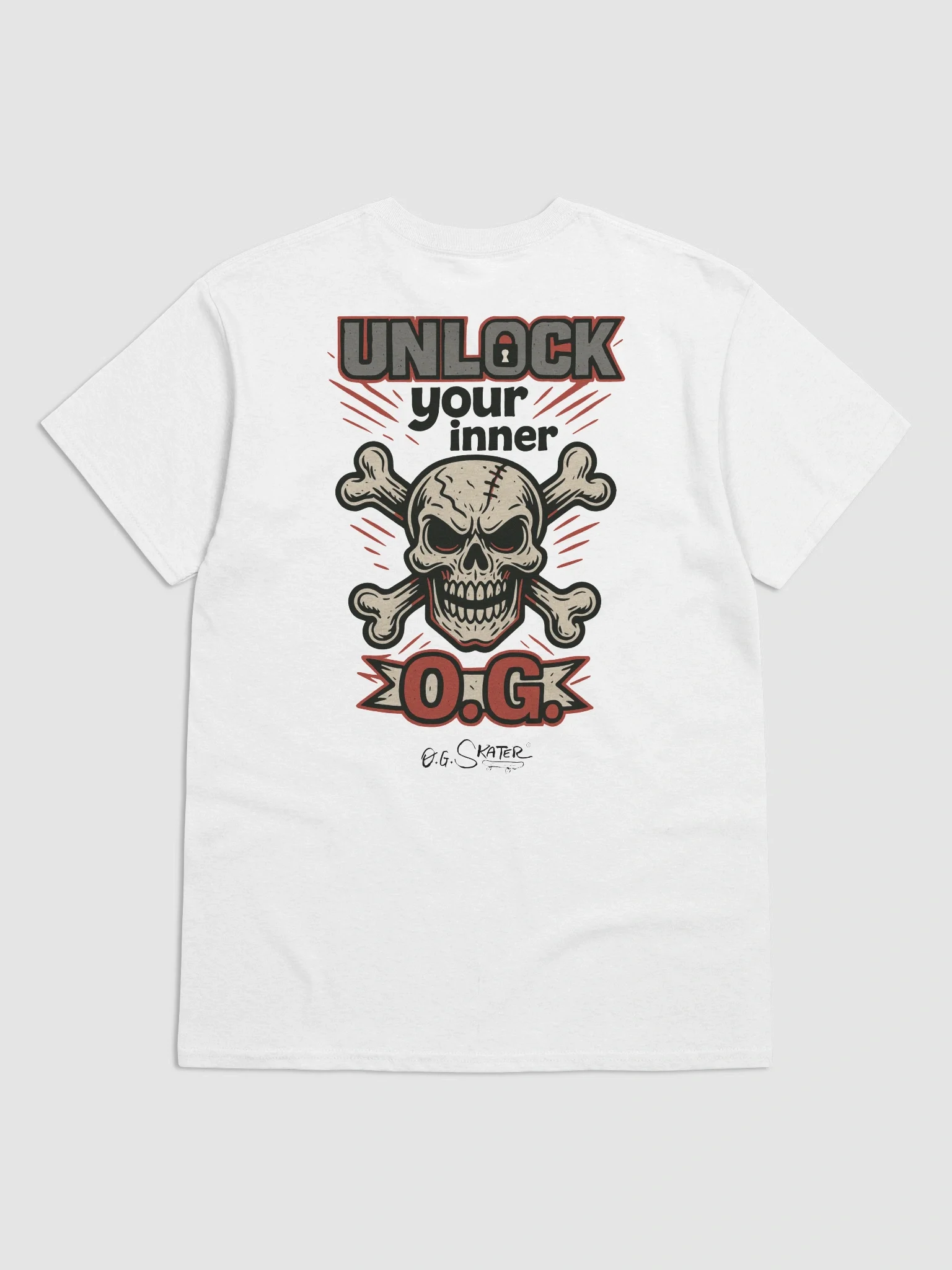 "Unlock Your Inner O.G." (white) product image (1)
