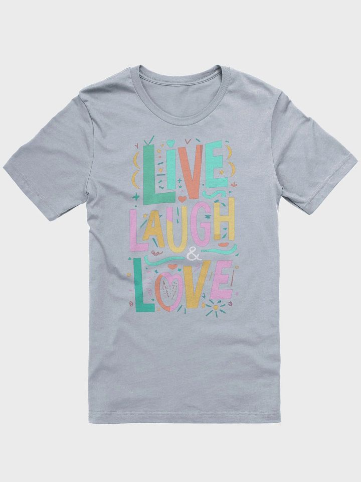 Vibrant Block Letters T-Shirt product image (1)