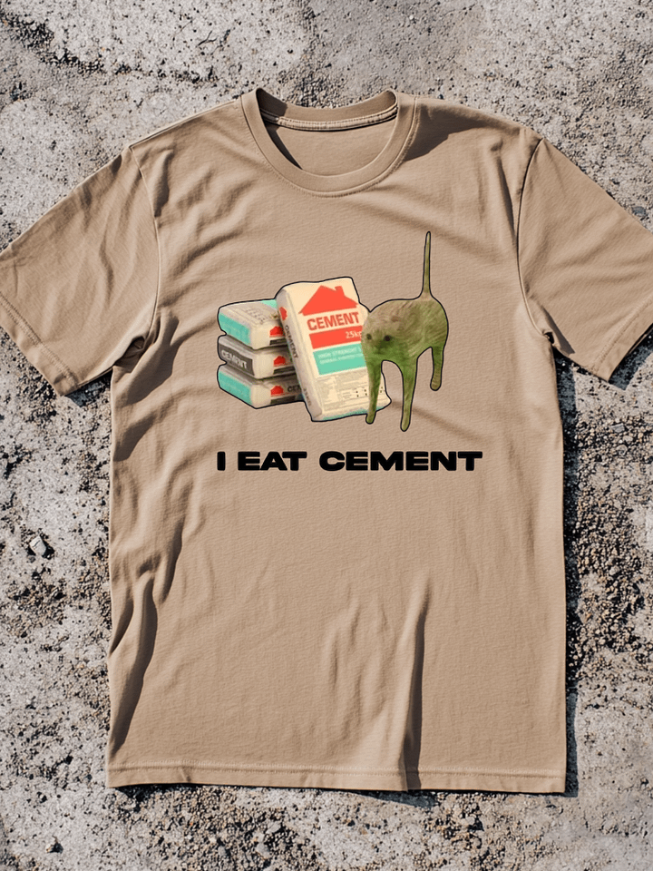 I Eat Cement Shirt product image (1)