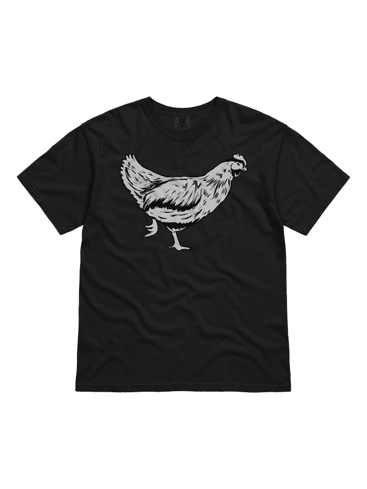 Minimalist Chicken Sketch Comfort Tee product image (6)
