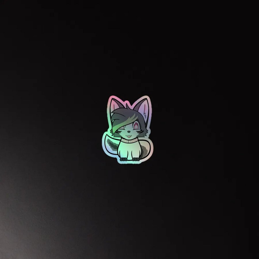 SHINY DAMON PLUSH STICKER product image (2)