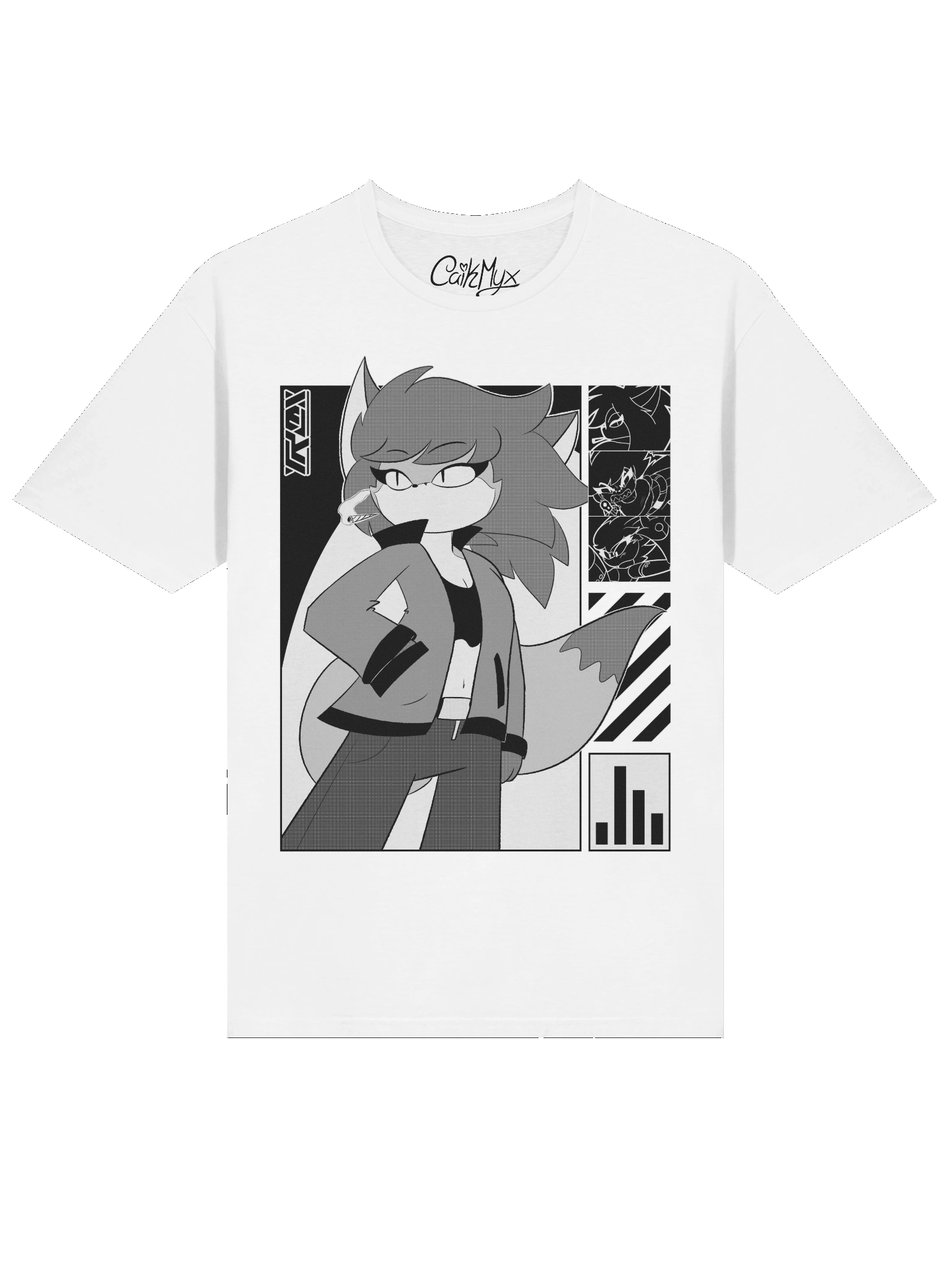 Magenta Manga Panel Tee product image (3)