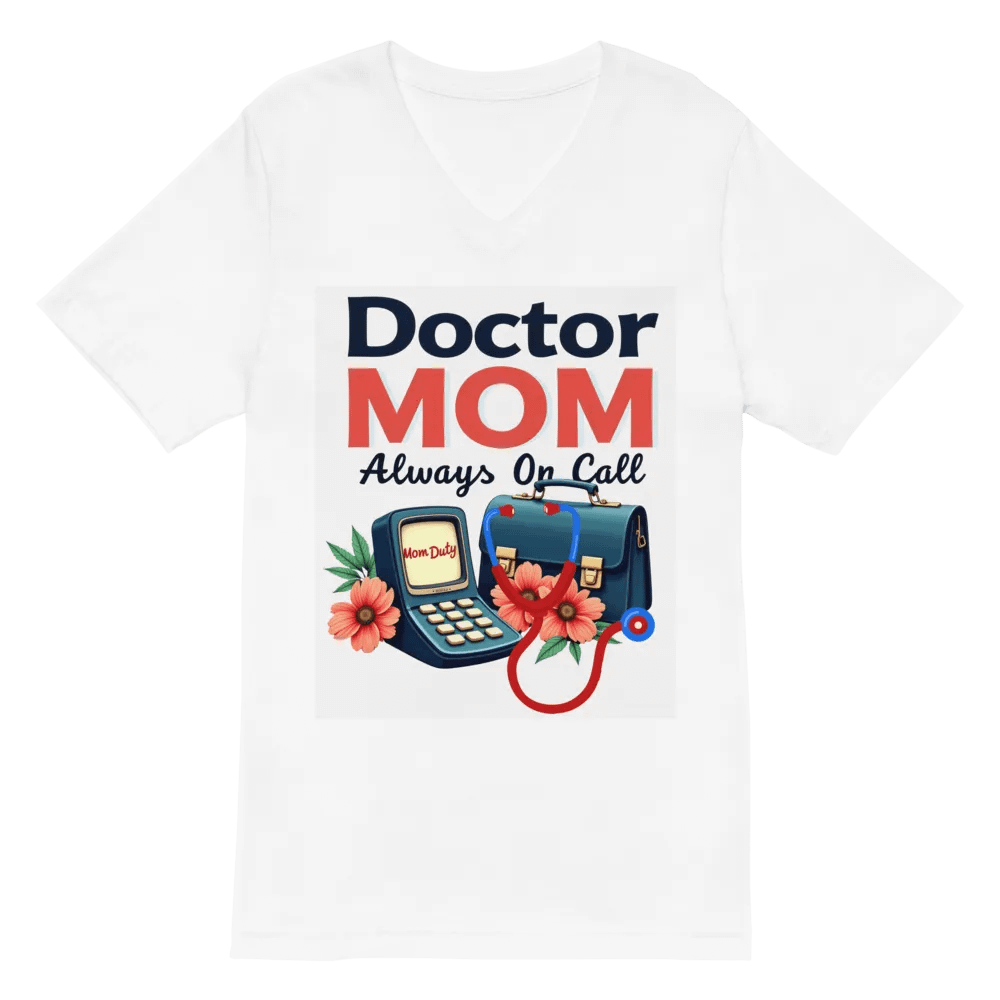 Doctor MOM Always On Call V-Neck Tee product image (2)