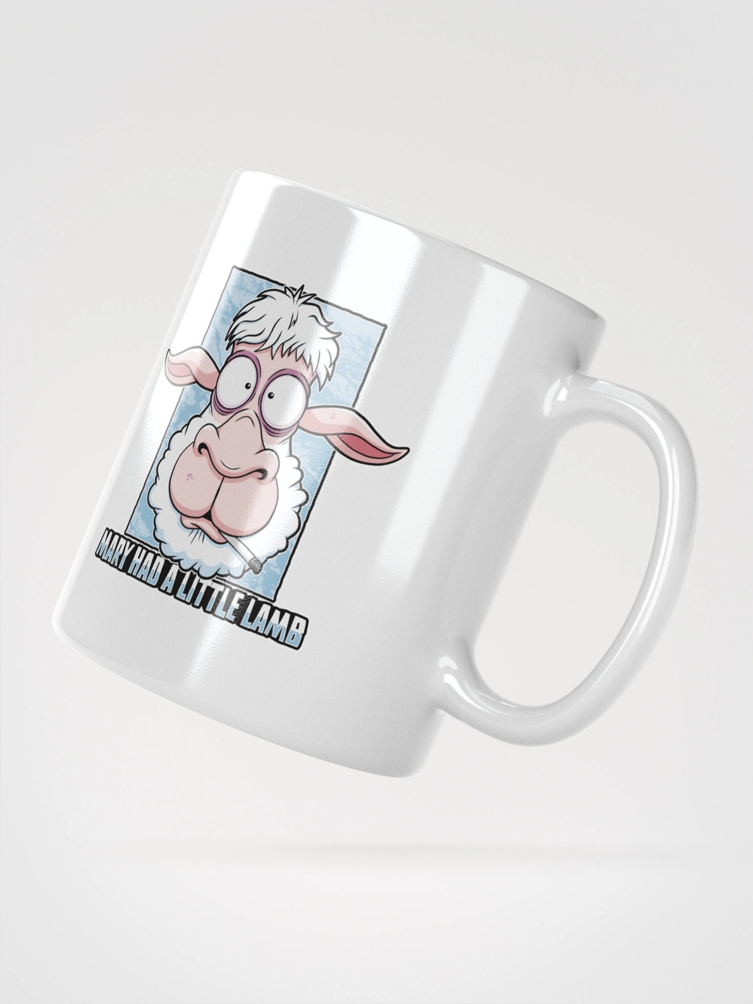 Dark Fairy Tale Meme Lamb Funny Coffee Mug product image (4)