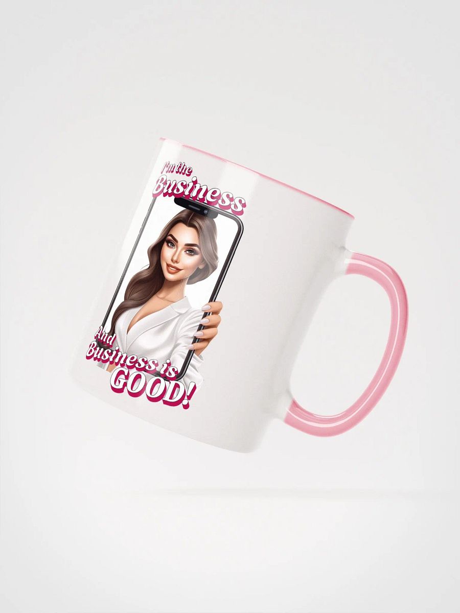 I'm The Business - Social Media Influencer - Ceramic Mug with Color Inside - v3 product image (4)
