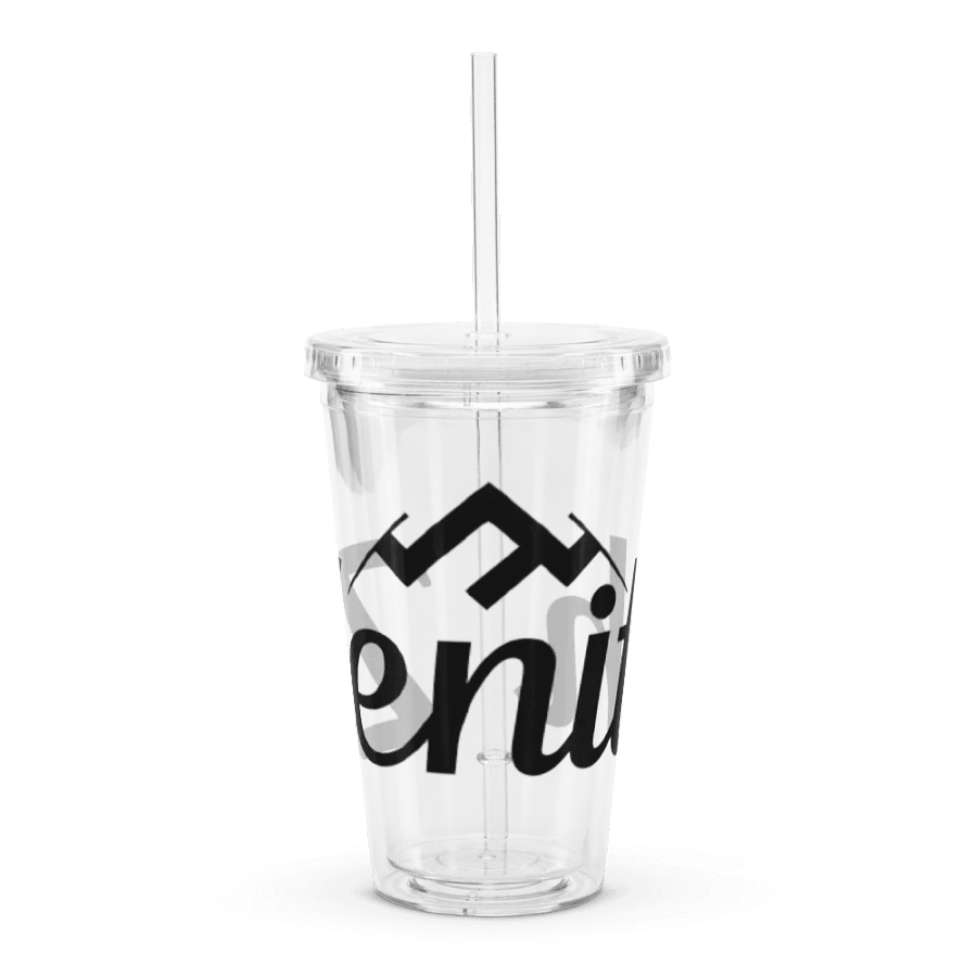 Zenith 16oz Double Wall Insulated Clear Tumbler with Mountain Design product image (3)