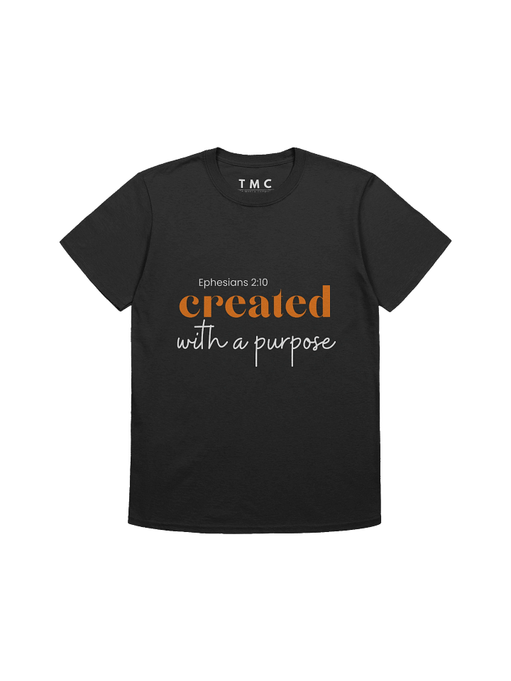 Created for a Purpose T-shirt product image (1)