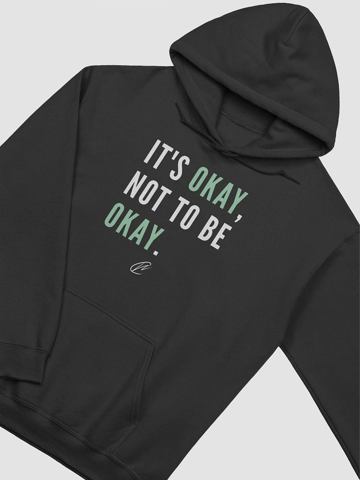 Okay Not To Be Okay - Black Hoodie product image (2)