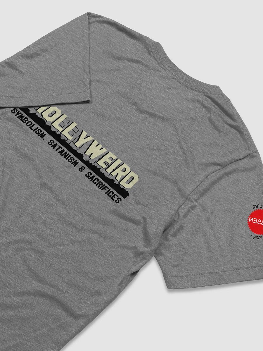 HOLLYWEIRD: Symbolism, Satanism and Sacrifices - Triblend Short Sleeve T-Shirt product image (4)