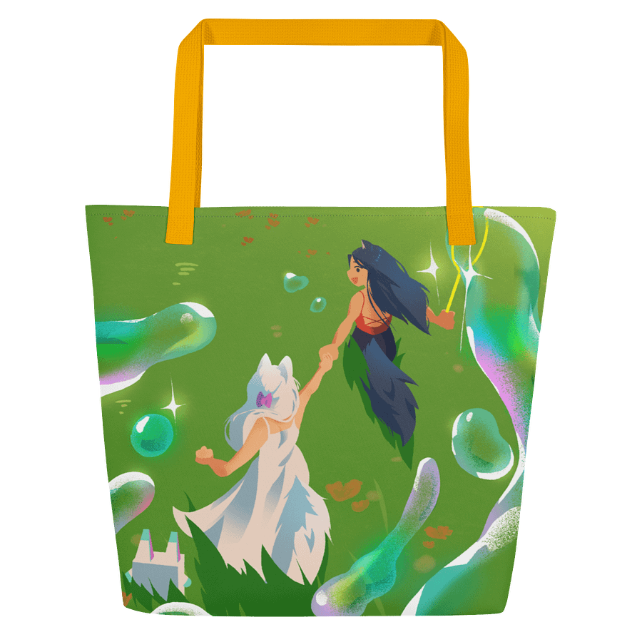 "TOUCHING GRASS" TOTE BAG product image (3)