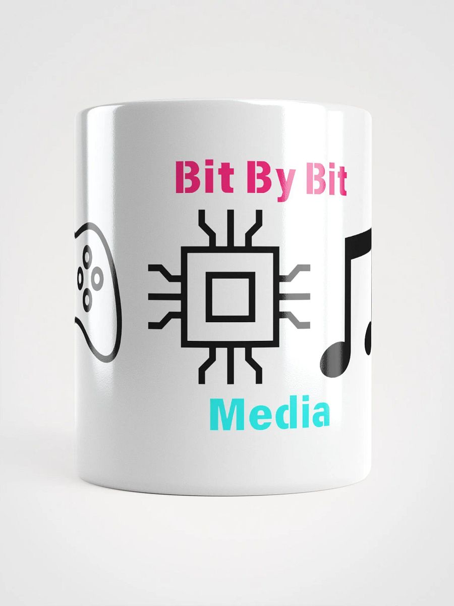 Bit By Bit Media Retro Color Scheme White Mug product image (5)