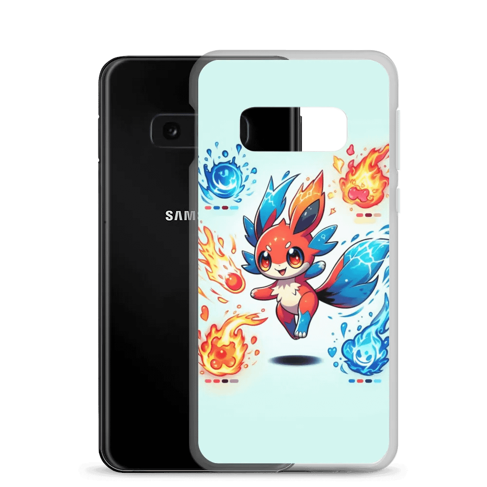 Elemental Fox Samsung® Clear Case product image (21)