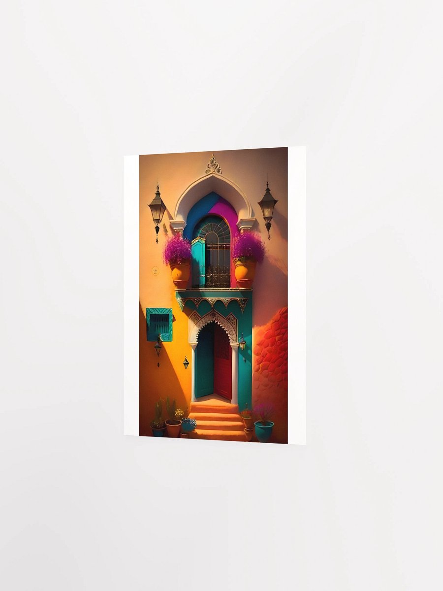 Pure White Canvas Poster/Creative artistic design product image (12)