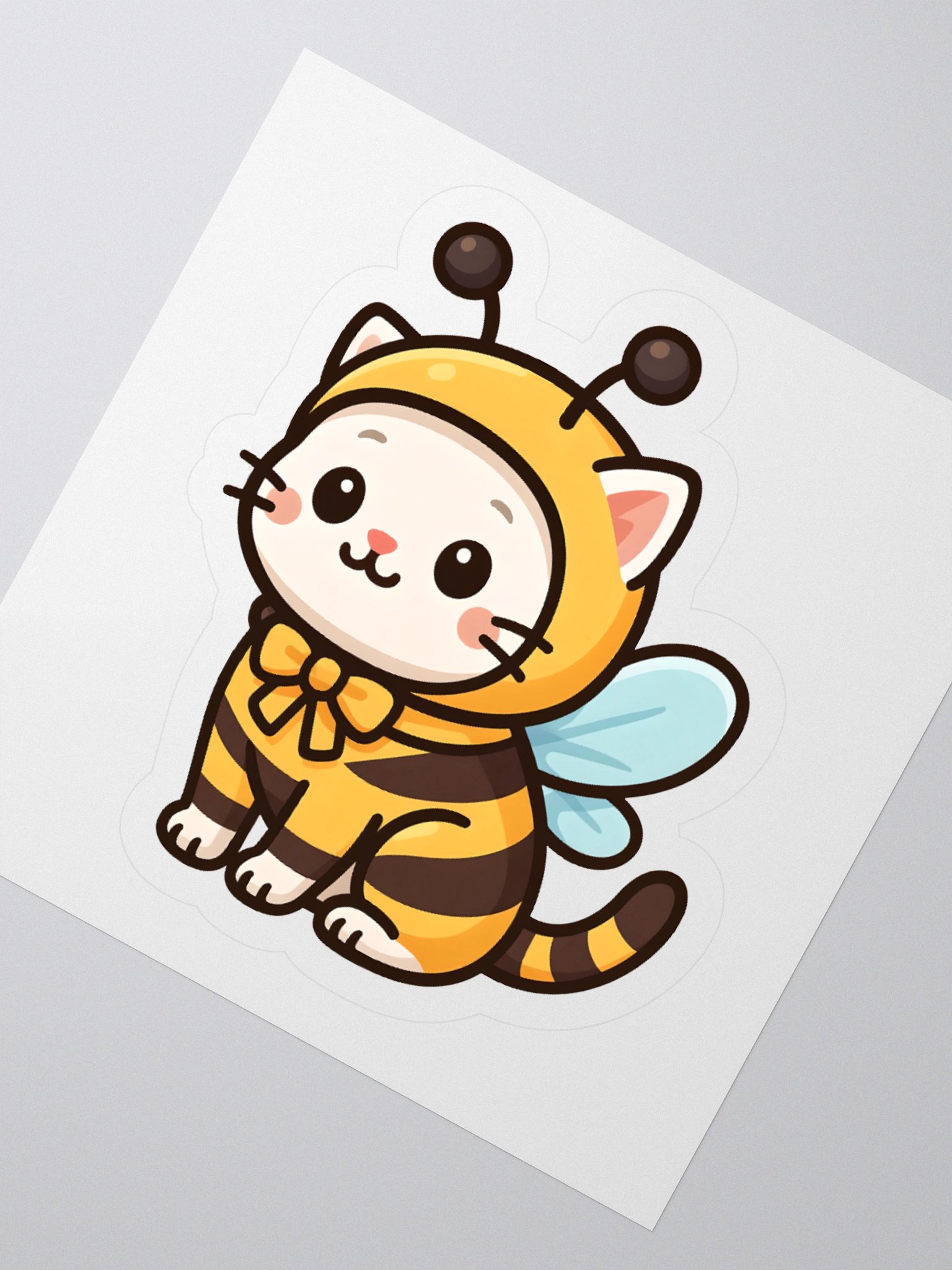 Bee Cat Sticker product image (4)