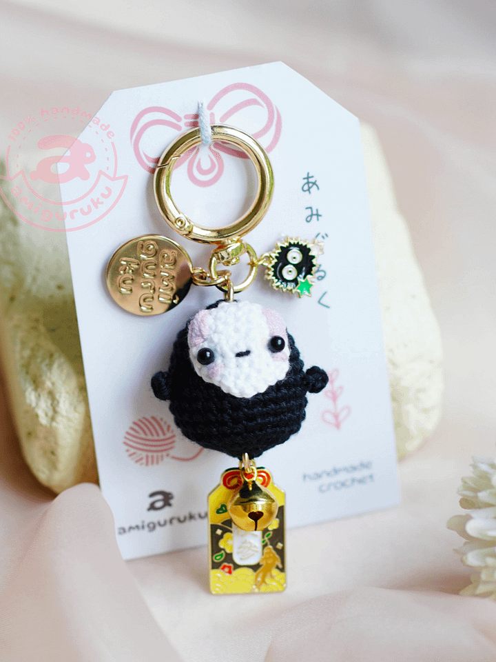 Cute Black Spirit - Keychain product image (1)