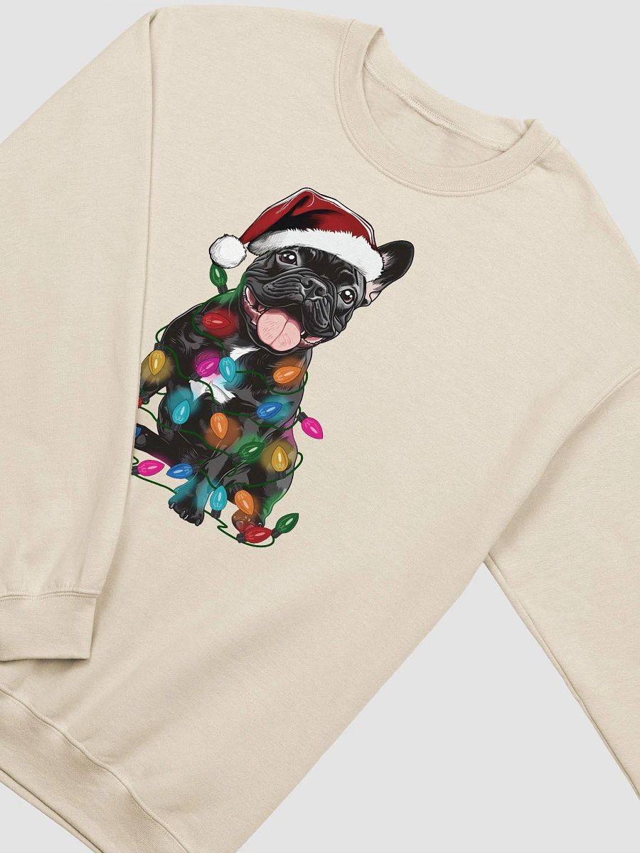 Funny French Bulldog(Black) Christmas Sweatshirt product image (24)