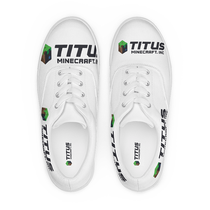 TITUS MINECRAFT INC Lace-Up Canvas Shoes product image (1)