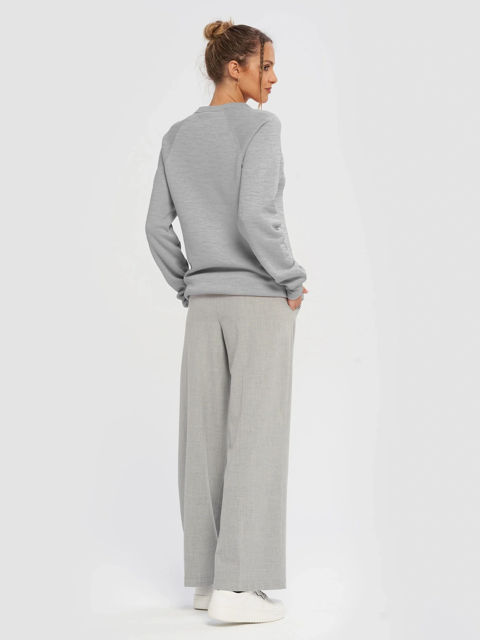 Vibrant Wings Butterfly Unisex Raglan Sweatshirt product image (5)