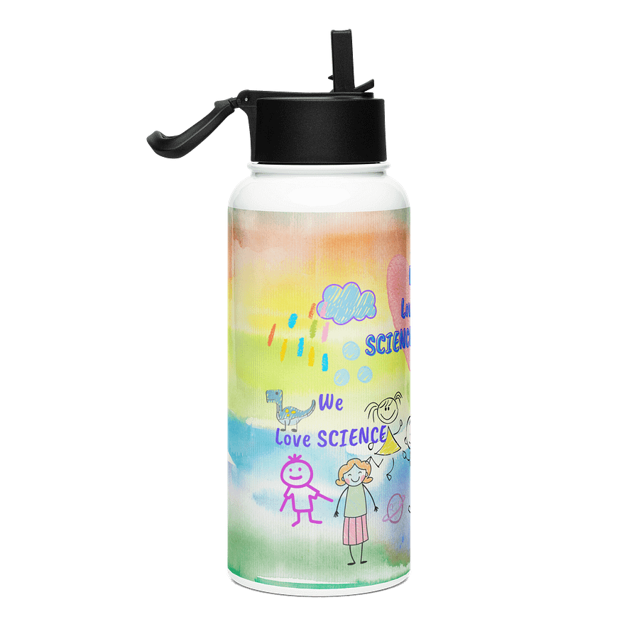 Teacher Appreciation Watercolor Stainless Steel Bottle gift for parents to science teacher product image (4)
