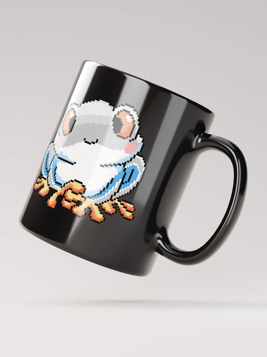 White Rip the Frog Black Glossy Mug product image (6)