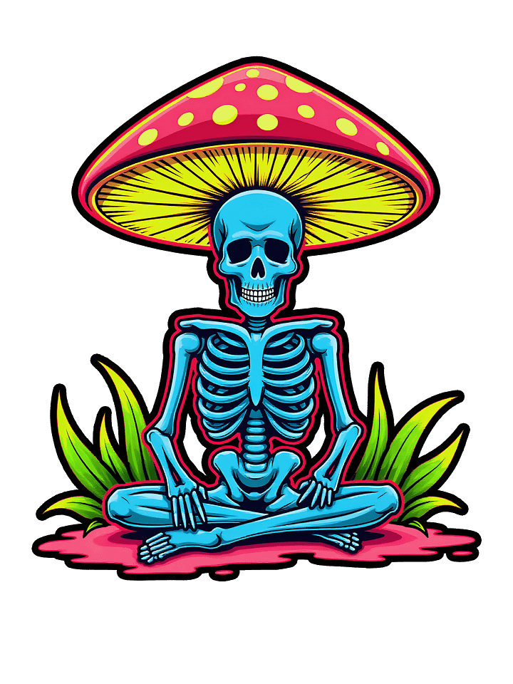 Skeleton Shroom Shirt product image (1)
