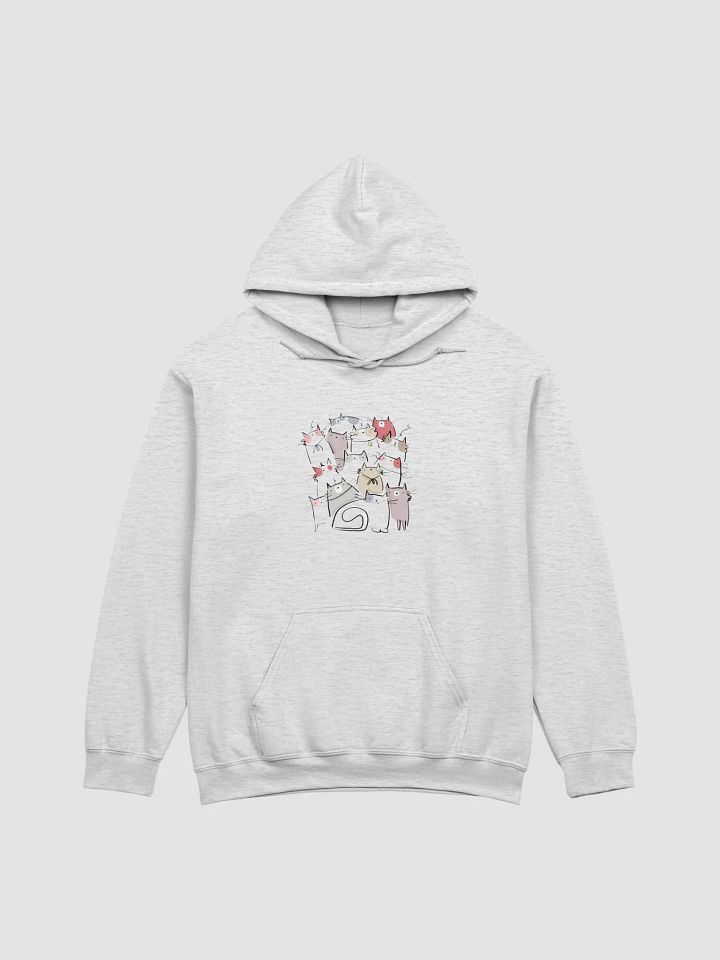 Feline Gathering Hoodie product image (1)