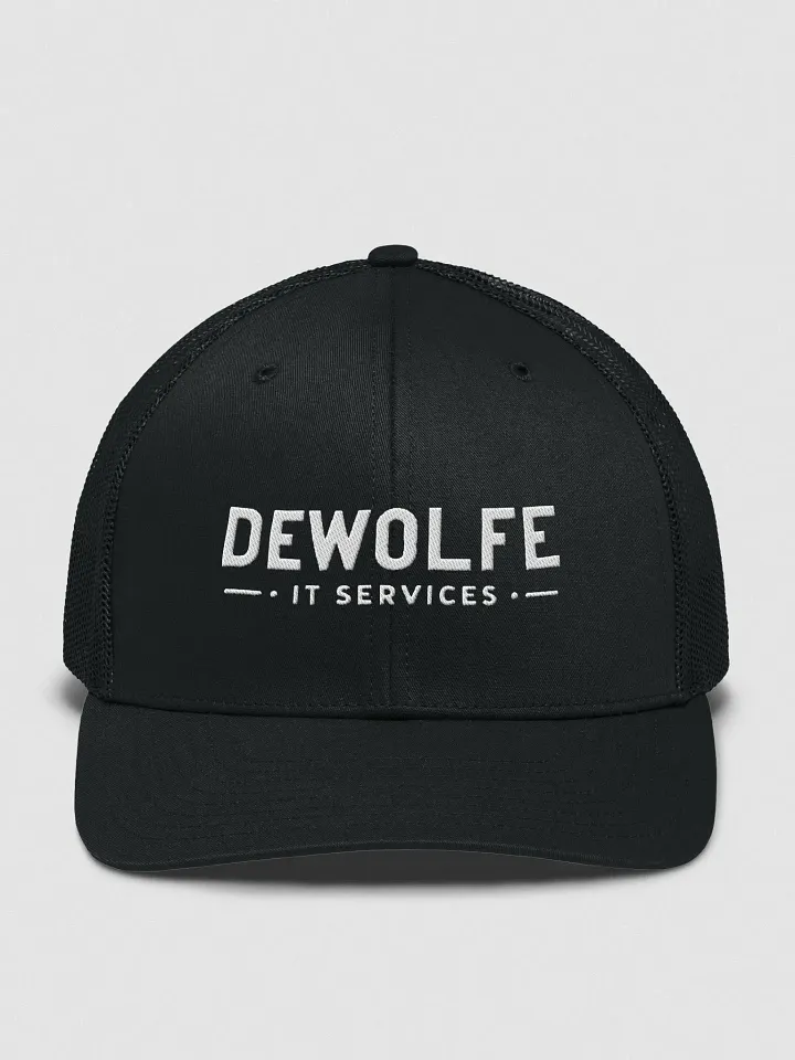 DEWOLFE IT SERVICES Dark Mode Trucker Hat product image (1)