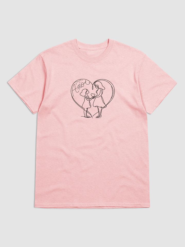 Amo Você - Camiseta de Malha Pesada Unissex Adulto - Fabi & Lelê product image (1)