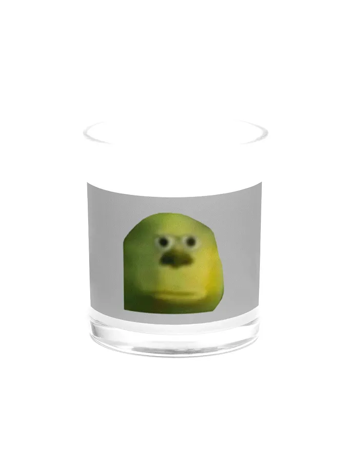 Mike Stare Soy Wax Candle In A Clear Glass Jar product image (1)