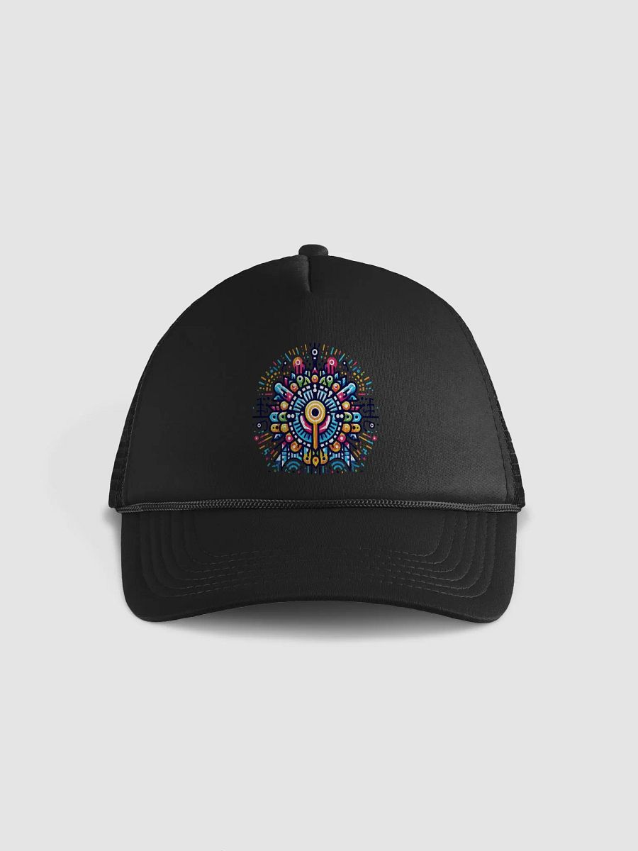 Symmetry Burst Foam Trucker Hat product image (1)