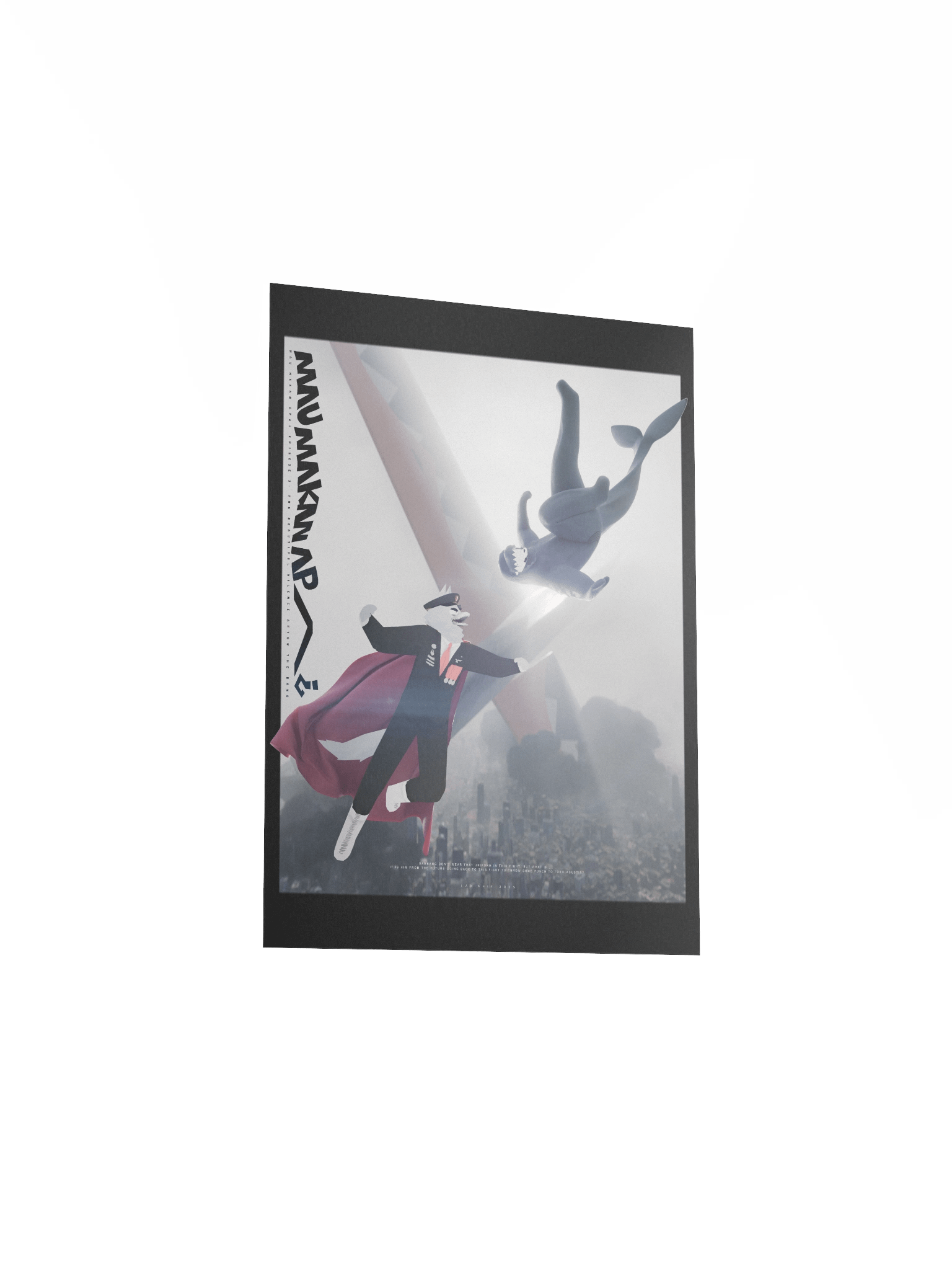 Bambang fighting Tobii Poster (Paper) product image (4)