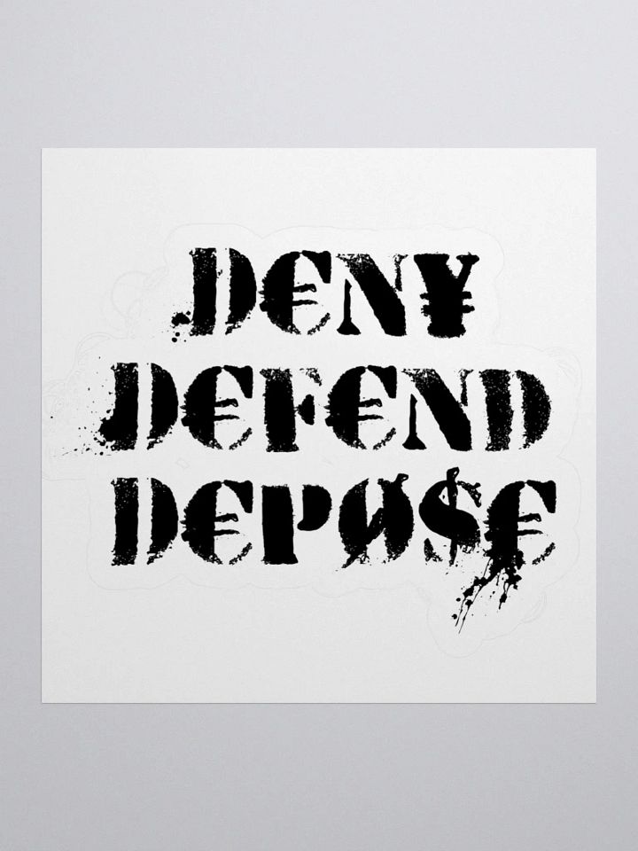 D\\D//D Sticker product image (3)