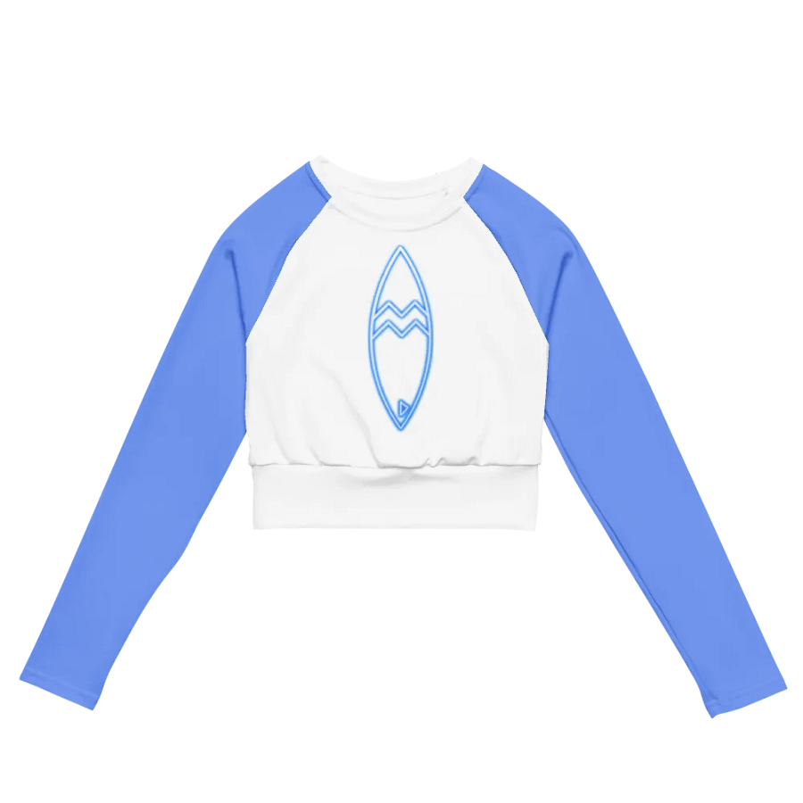 Neon Board Cropped Rash Guard product image (4)
