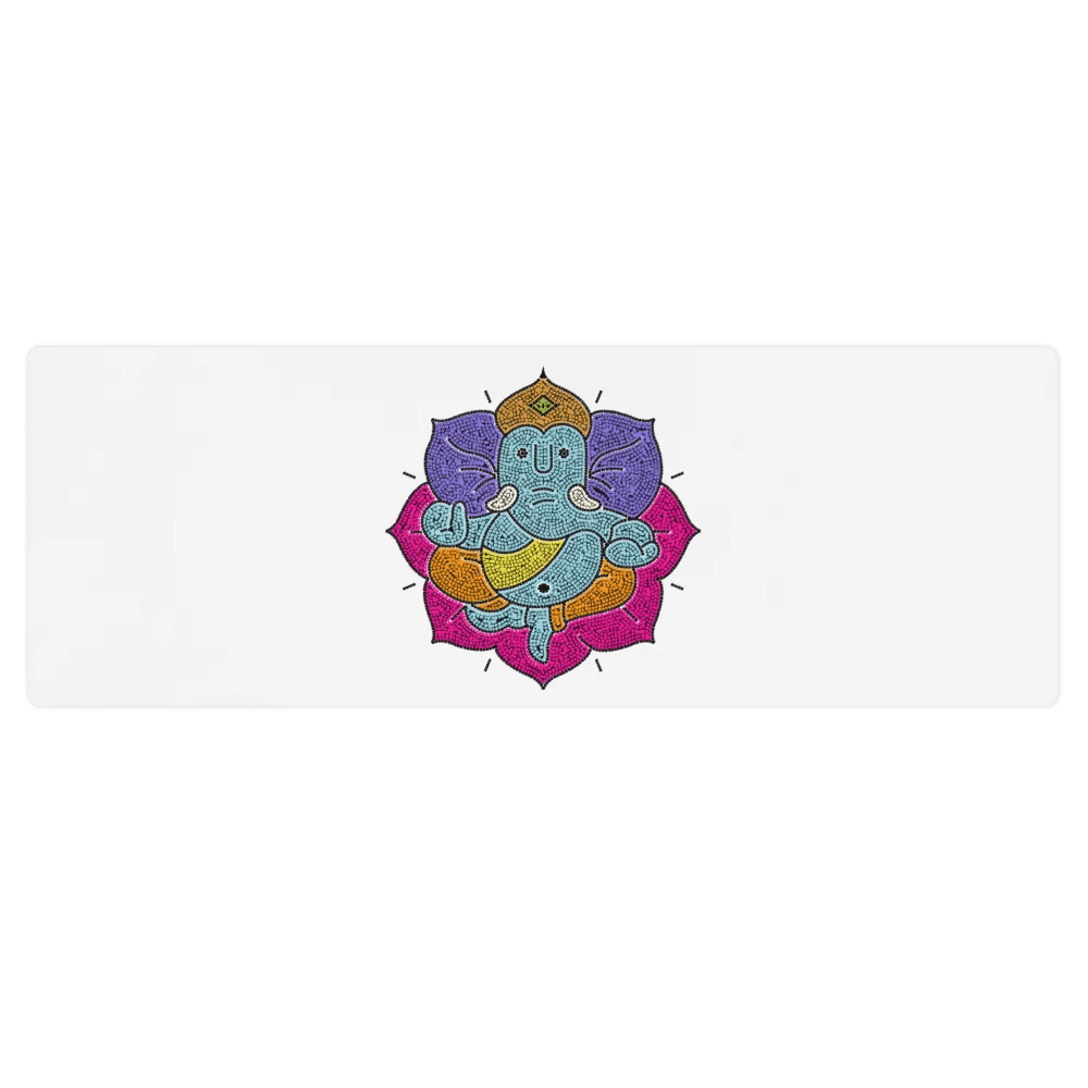 Divine Ganesha Yoga Mat product image (1)