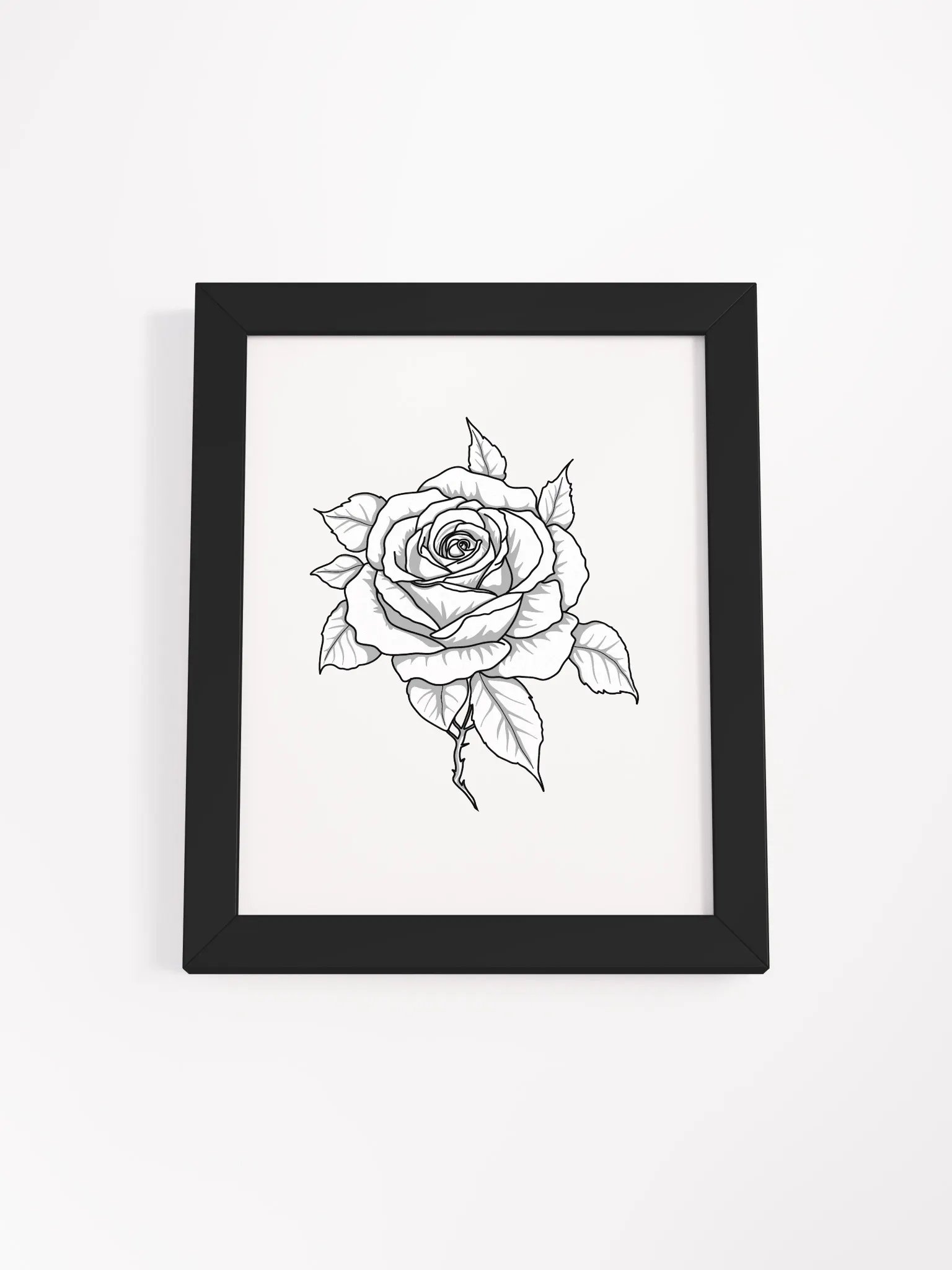 Timeless Rose - Original Botanical Print product image (1)