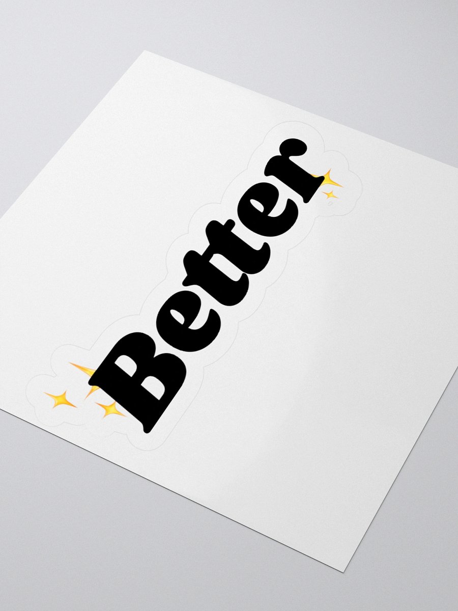 Classic Better Sticker product image (3)