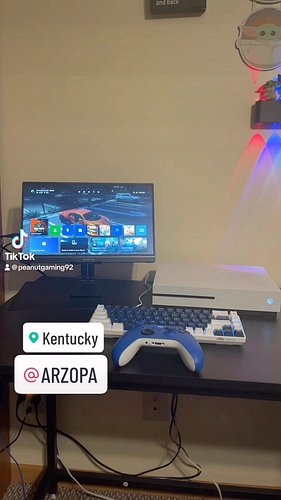 New gaming set up