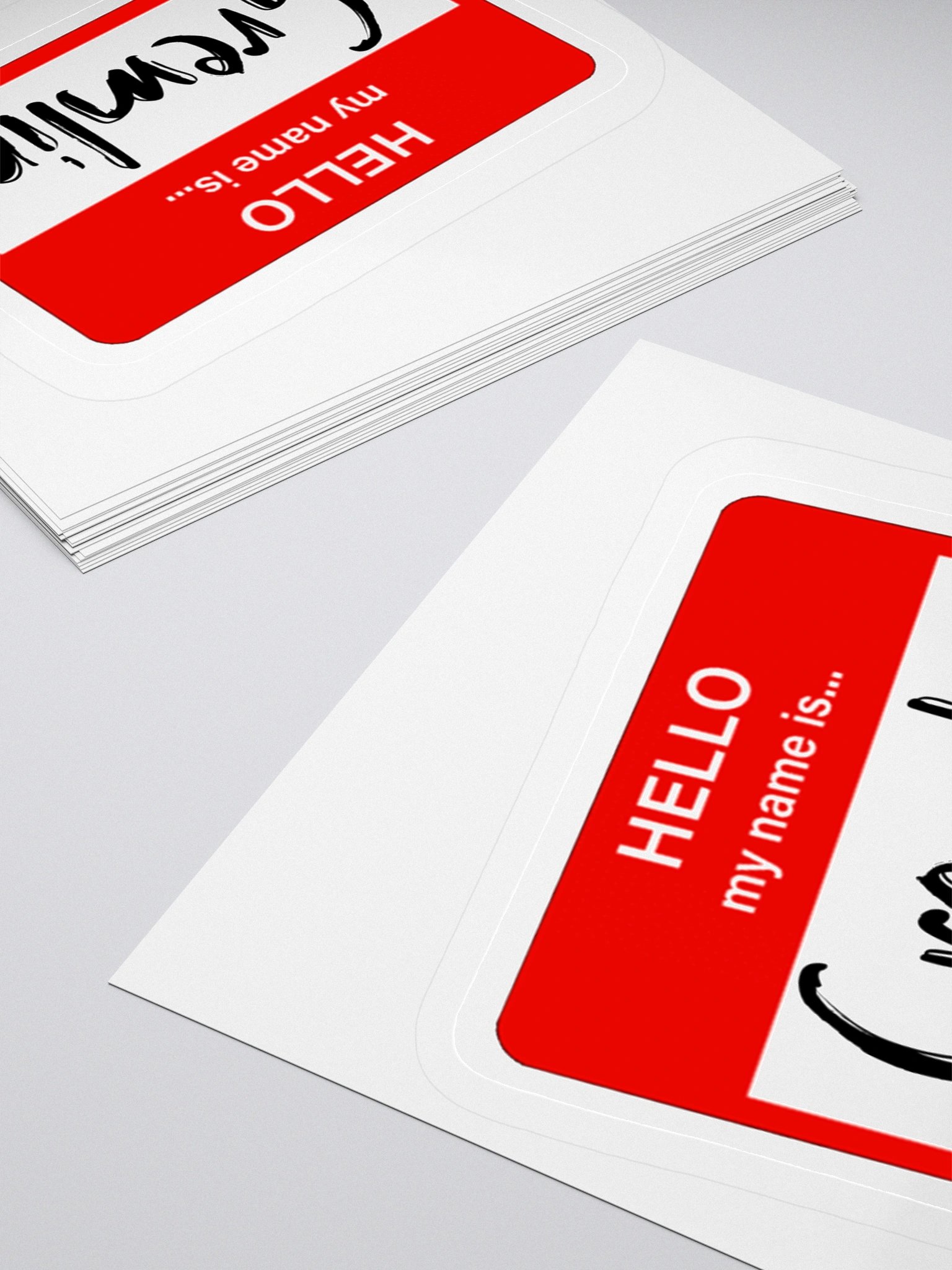 Hello, my name is... Sticker product image (10)
