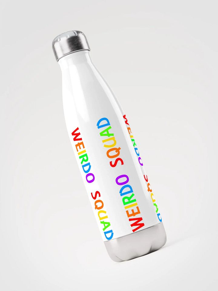 Weirdo Squad Rainbow - Stainless Steel Water Bottle product image (1)