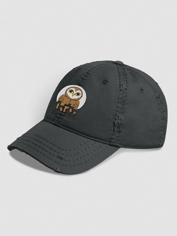 Owl Eyes Distressed Dad Hat product image (2)