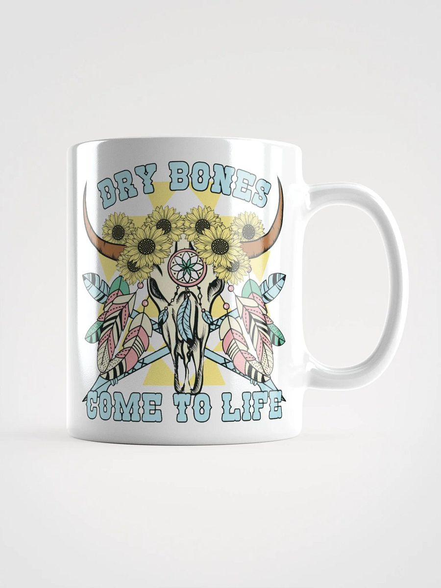 Bohemian Dry Bones Come To Life Skull Mug product image (1)