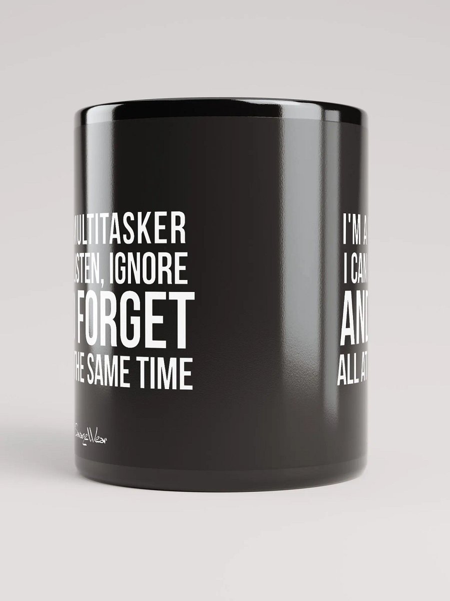 Multitasker Black Glossy Mug product image (10)