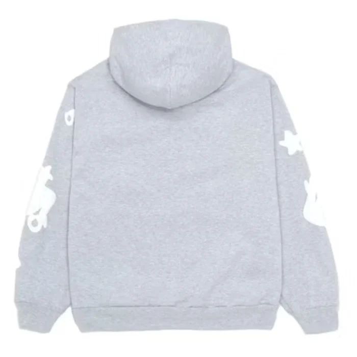 SP5DER BELUGA HOODIE HEATHER GREY product image (2)