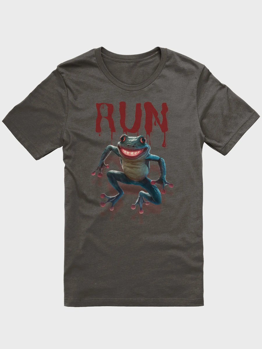 Scary Eerie Run Frog T-Shirt. product image (1)